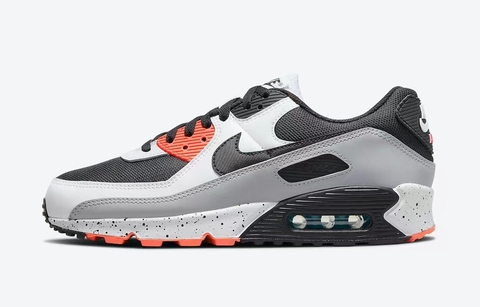Nike off white sale air max 90 orange