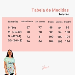 T-Shirt Longline Professora - loja online