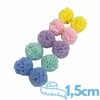 POMPOM MALHA CANDY KIT - 10 UNIDADES - 1,5CM