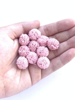 POMPOM TULE ROSÉ - 1,5CM - 10 UNIDADES - comprar online