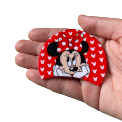 APLIQUE ORELHA MINNIE VERMELHA ACRÍLICO ADL - 5CM - 1 PAR - comprar online