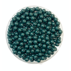 MIÇANGA PULSEIRA BOLA VERDE MUSGO - 8MM - 20 GRAMAS