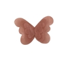 BORBOLETA VOIL TRÊS CAMADAS ROSÉ - 6,5X4,5CM- 1 UNIDADE