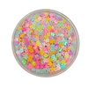 APLIQUE CONFETE GLITTER MINI FLOR CANDY - 10 GRAMAS