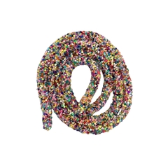 TUBO DE STRASS - MULTICORES - CORES FORTES - 50 CM - comprar online