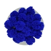 POMPOM TULE AZUL ROYAL - 2,5CM - 10 UNIDADES