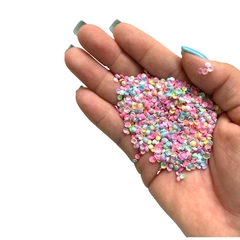 APLIQUE CONFETE GLITTER BOLINHAS CANDY - 10 GRAMAS na internet