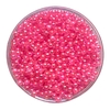 PÉROLA COM FURO BOLHA DE SABÃO ROSA - 5MM - 15 GRAMAS