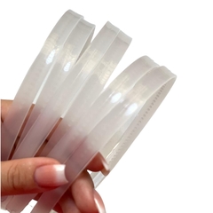 TIARA SILICONE TRANSPARENTE - 6 UNIDADES - comprar online