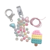 KIT PRENDEDOR DE CHUPETA PICOLE POP IT CANDY - 1 KIT