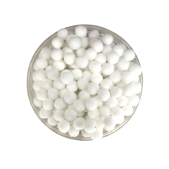 POMPOM BRANCO - 8MM - 50U