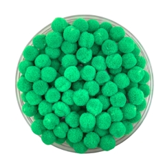 POMPOM VERDE ESMERALDA - 10MM - 50U