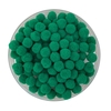 POMPOM VERDE BANDEIRA - 10MM - 50U