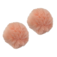 POMPOM PELO BOLINHA SALMON - 7CM - 1 UNIDADE - comprar online