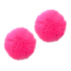 POMPOM PELO BOLINHA PINK NEON - 7CM - 1 UNIDADE