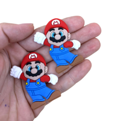 APLIQUE SUPER MARIO EMBORRACHADO - 5CM - 2 UNIDADES - comprar online