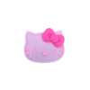 APLIQUE HELLO KITTY ROSA G RESINA - 1 UNIDADE