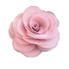 FLOR DELICADA ROSÉ ORGANZA - 5CM - 1 UNIDADE