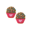 APLIQUE CUPCAKE BRIGADEIRO EMBORRACHADO - PINK - 2 UNIDADES