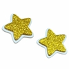 ESTRELA GLITTER DOURADA ACRÍLICO ADL - 2 UNIDADES - 3,5CM