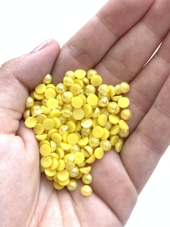 MEIA PÉROLA AMARELO SOL IRISADA - 5MM - 20 GRAMAS - comprar online