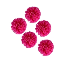 POMPOM TULE PINK - 2,5CM - 10 UNIDADES - comprar online