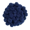 POMPOM TULE AZUL MARINHO - 1,5CM - 10 UNIDADES