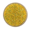 APLIQUE CONFETE GLITTER DIAMANTE AMARELO - 10 GRAMAS