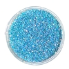 APLIQUE CONFETE GLITTER DIAMANTE AZUL - 10 GRAMAS