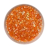 APLIQUE CONFETE GLITTER ESTRELA LARANJA - 10 GRAMAS