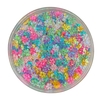 APLIQUE CONFETE GLITTER FLOR CANDY - 10 GRAMAS