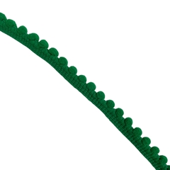 FITA POMPOM 5MM - VERDE BANDEIRA - 50CM na internet