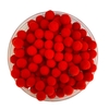 POMPOM VERMELHO - 10MM - 50U