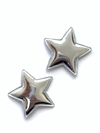 APLIQUE ESTRELA PATCH PRATA - 2 UNIDADES