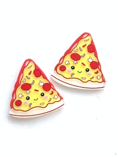 APLIQUE PIZZA ACRÍLICO GLITTER- FAST FOOD - 2 UNIDADES - comprar online