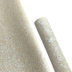 LONITA GLITTER FLOCADA AMARELO CANDY YAMA - 25X40CM - 1 FOLHA