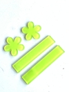 KIT CLIP ACRÍLICO VERDE PISTACHE - 4 PCS