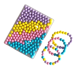 MIÇANGA PULSEIRA BOLA AMARELO 2 - 8MM - 20 GRAMAS - comprar online