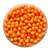 MIÇANGA PULSEIRA LARANJA TANGERINE - 8MM - 20 GRAMAS