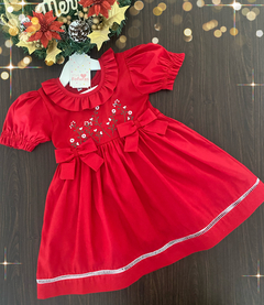 Vestido Catarina vermelho