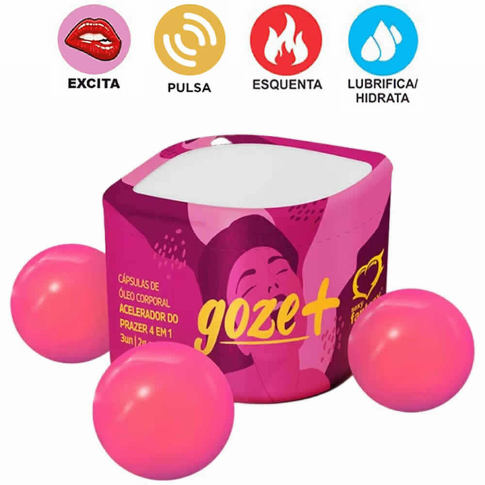 Kit 03 GEL GOZE+, INDOLOR e VOLUME MÁXIMO