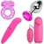 Kit Sex Shop Plug Anal Ponto G Bullet Anel Vibrador Femmshop