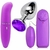 Kit plug anal Jóia + Vibrador Ponto G + Massageador Bulet Roxo Sex Shop FemmShop