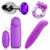 Kit Sex Shop Plug Anal Ponto G  Bullet Anel Vibrador Femmshop