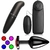 Kit Sex Shop Plug Anal Vibrador Ponto G  Bullet Preto Sex Shop Femmshop