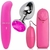 Kit Sex Shop Plug Anal + Vibrador Ponto G + Bullet Rosa