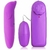 Kit Sex Shop Vibrador Golfinho Roxo e Bullet Roxo Femmshop