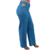 Calça Jeans Bolso Vazado Pantalona Barra Desfiada Lançamento na internet