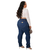 Calça Plus Size Jeans Feminino Skinny Azul Claro Novidade - Crisconf-Vestuários e Acessórios