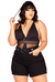 Comprar-Short-Jeans-Preto-Com-Cinto-Plus-Size